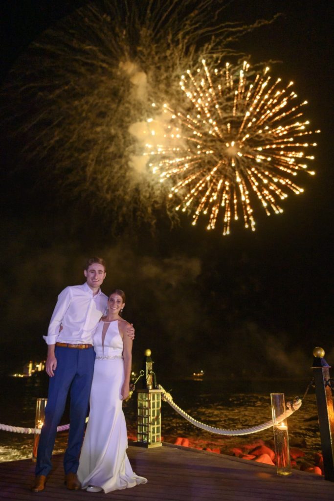 wedding fireworks